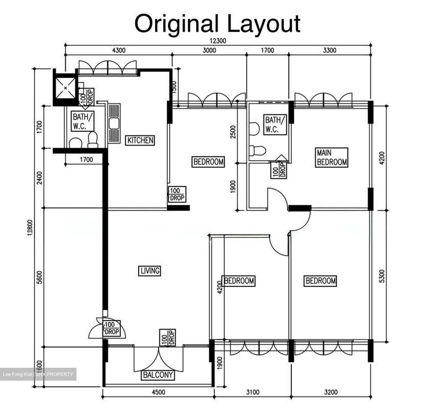 Blk 101 Kebun Baru Heights (Ang Mo Kio), HDB 5 Rooms #568130091